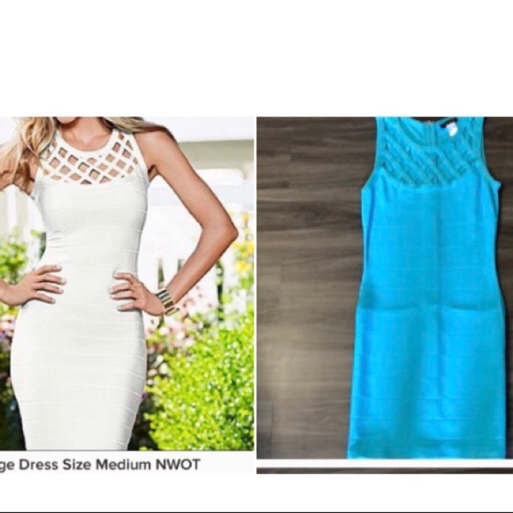 Venus Bandage Dress Size Medium NWOT Teal